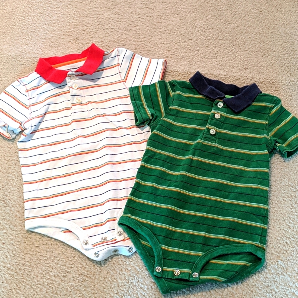 Toddler's short sleeve polo